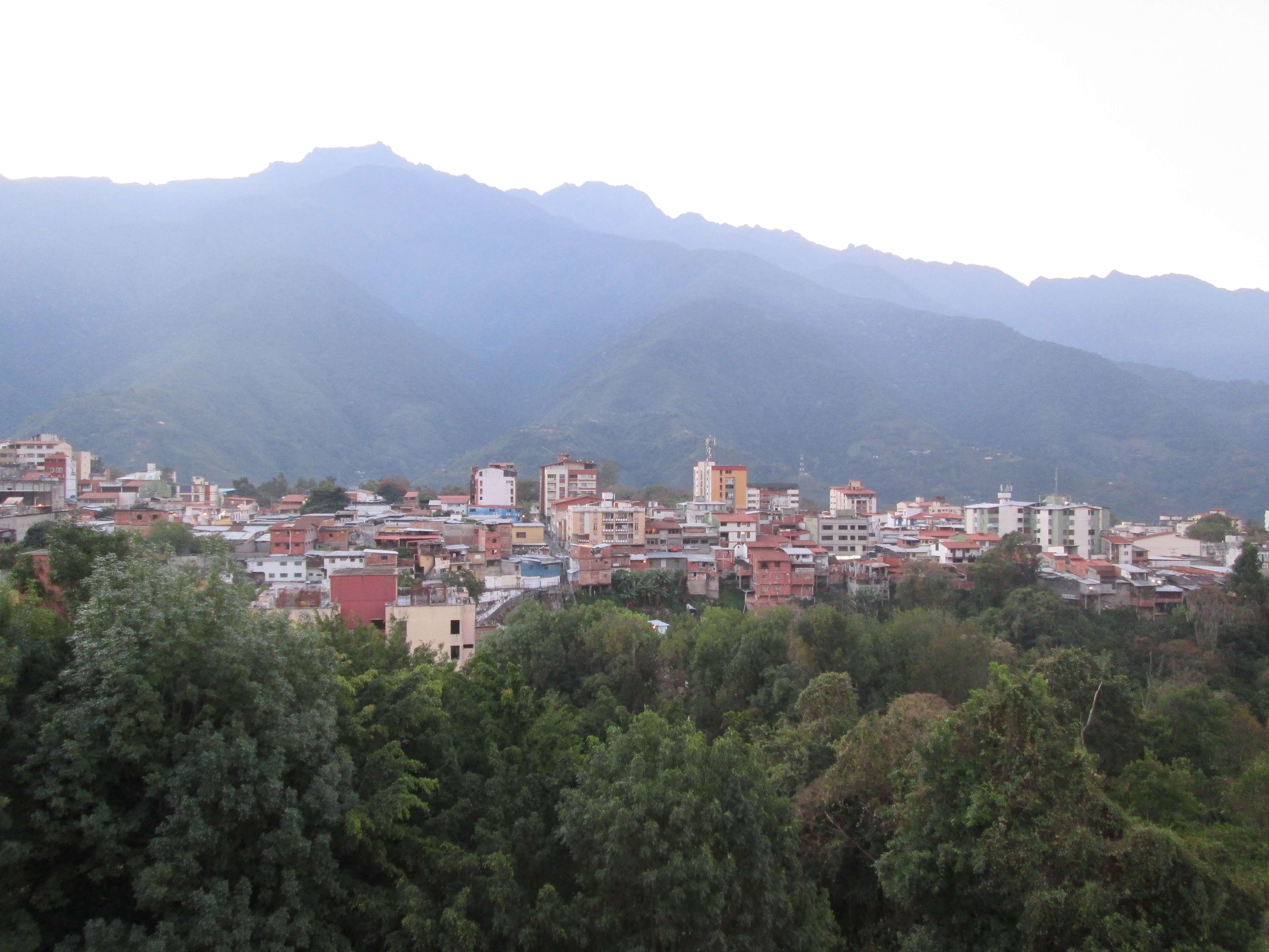 A view of Mérida from the girls' apartment