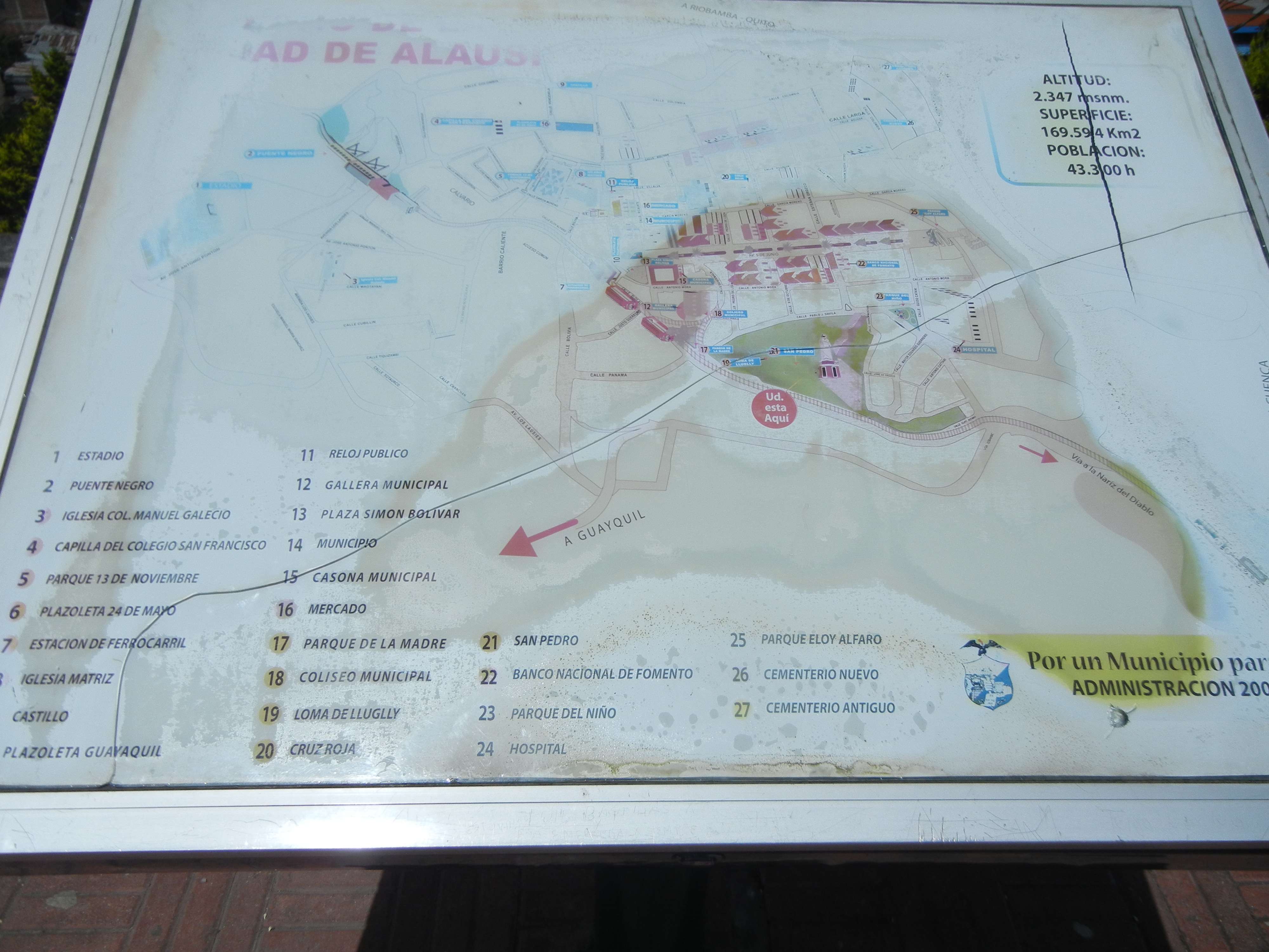 Map of Alausi