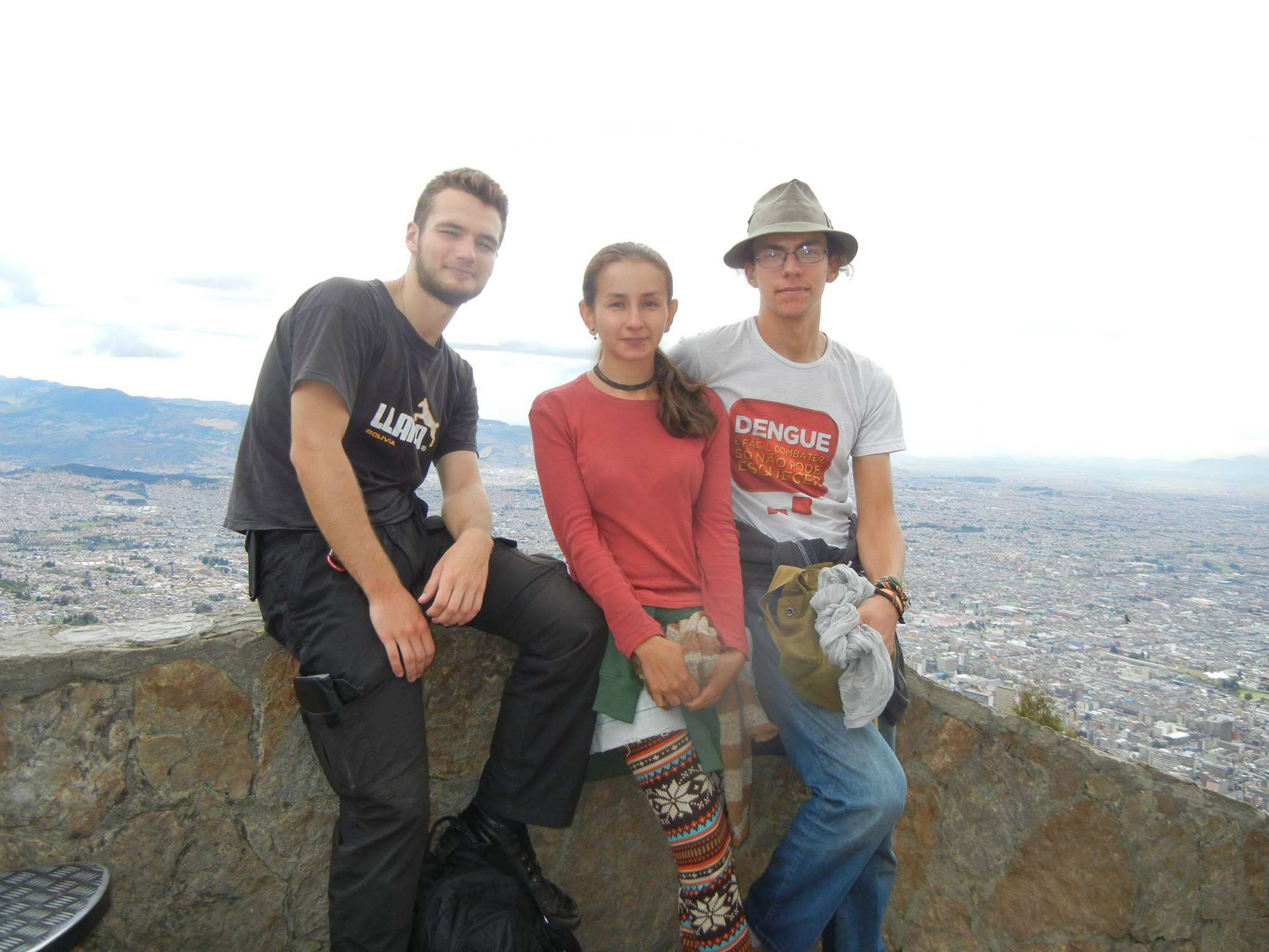 Peter, Pau, and me at Monserrate