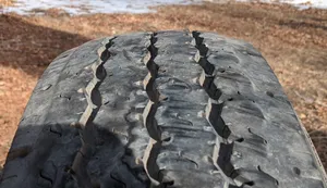 Photo showing decent amount of tire tread